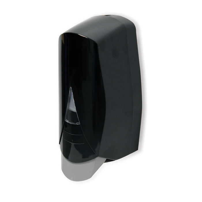 Bulk Fill Foam Soap Dispenser 1000ml (33.8oz) - Black Commercial Grade Refillable Hand Soap Pump for Kitchen, Bathroom & Office Use