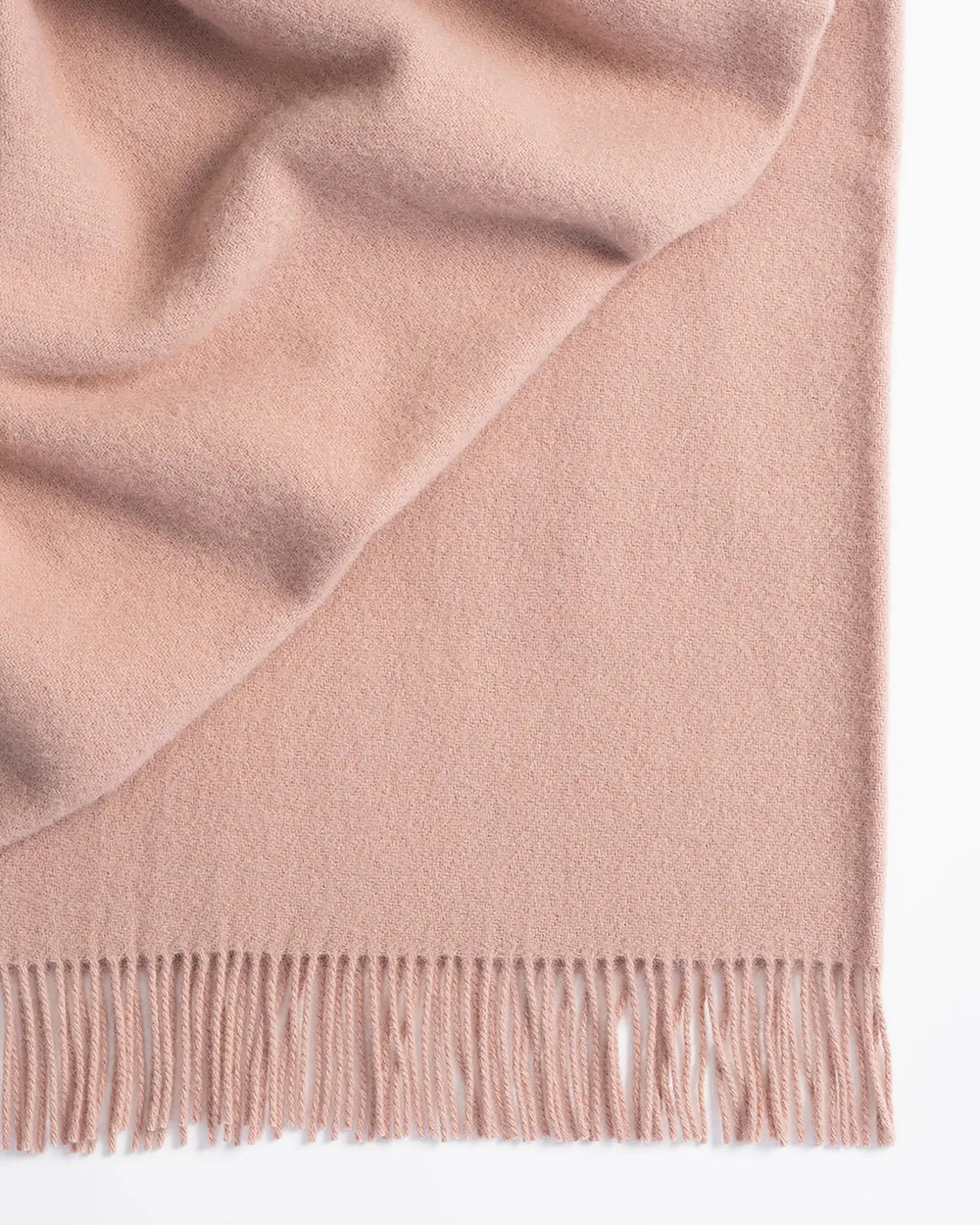 Nevis Throw Rose - Soft and Elegant Decorative Throw Blanket for Couch, Bed, or Sofa - Perfect for Home Decor, Gifts, and Cozy Evenings