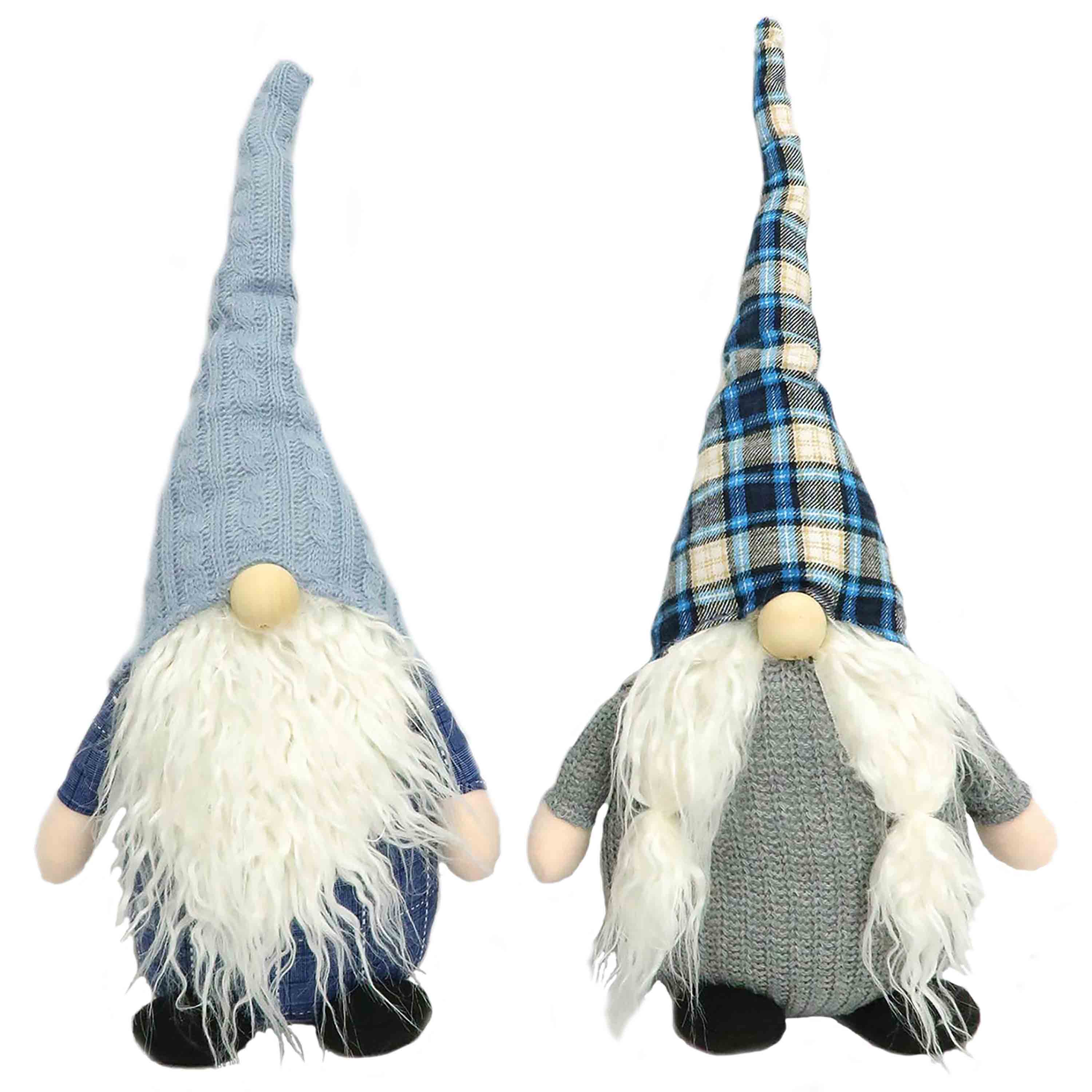 12-Inch Garden Gnomes Set of 2 - Outdoor Decor for Lawn, Yard & Patio - Assorted Designs for Home & Garden Decoration