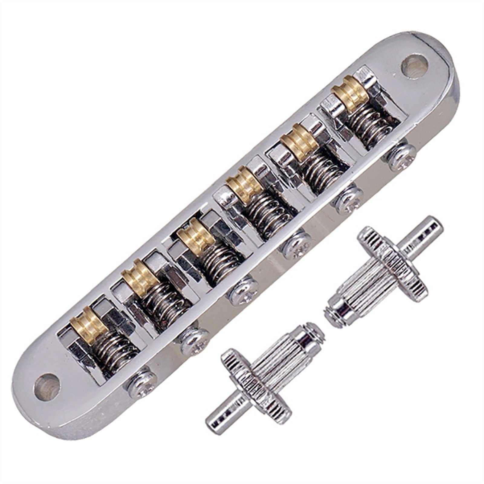 High-Quality Tune-O-Matic Roller Saddle Bridge for LP Electric Guitar - Perfect for Smooth String Action & Enhanced Playability - Ideal for Guitar Upgrades & Professional Performances