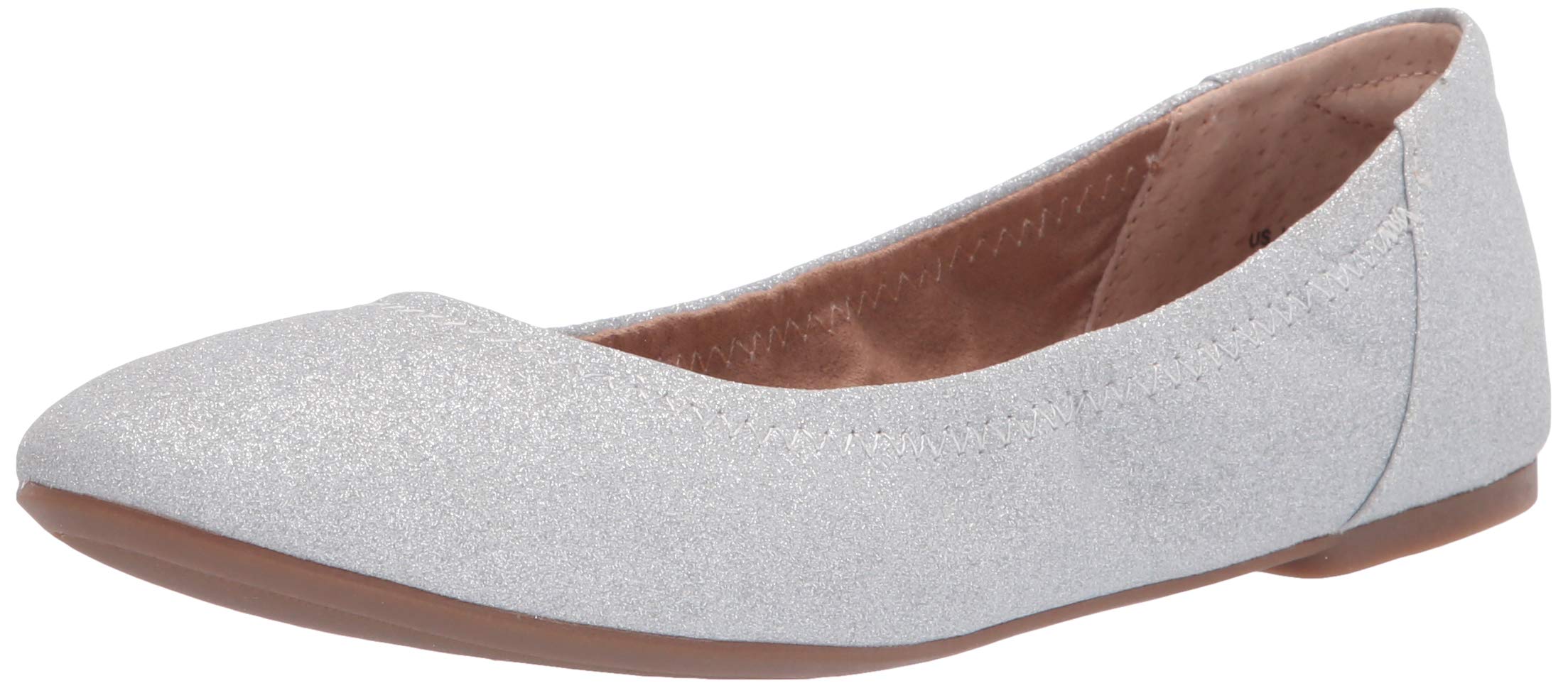 Amazon Essentials Women's Belice Ballet Flat - Comfortable Casual Shoes for Work, Travel & Everyday Wear | Lightweight Slip-On Flats with Cushioned Insole | Perfect for Office, Walking & Outfits
