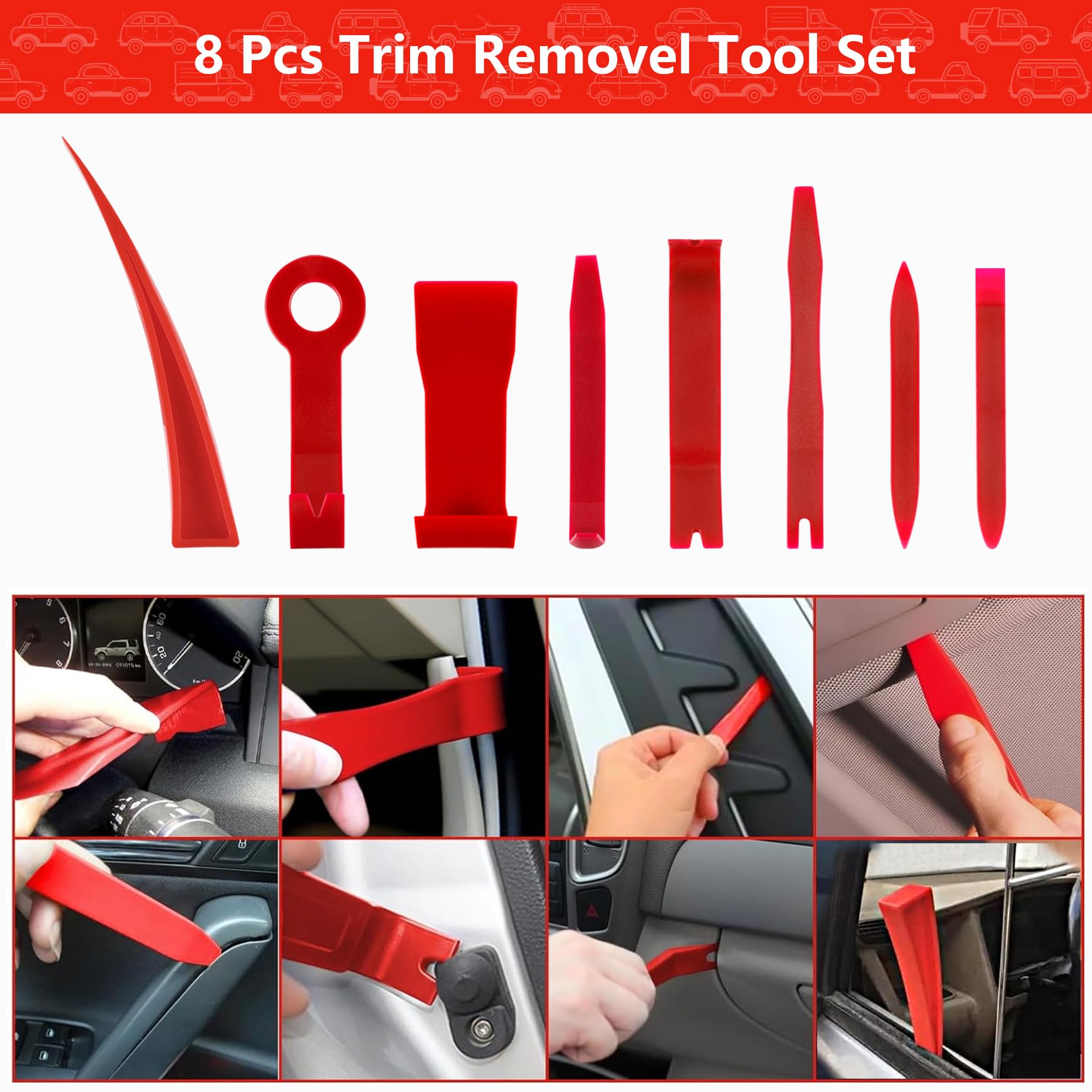 26-Piece Car Tool Kit - Essential Automotive Repair Tools for DIY Mechanics & Emergency Roadside Assistance | Perfect for Home Garage, Car Maintenance & On-the-Go Fixes