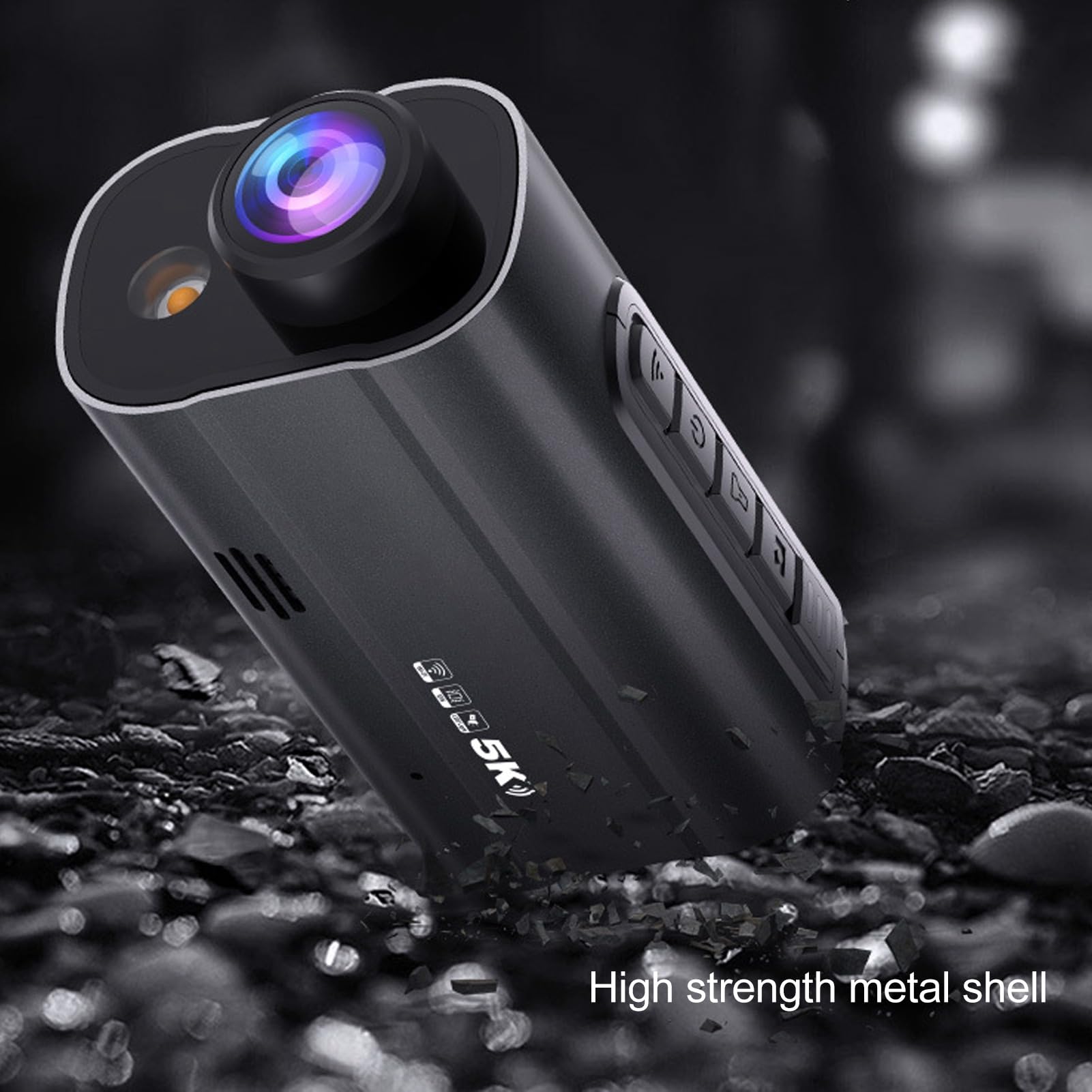 Wireless Action Camera for Motorcycle & Bike - HD Night Vision, Waterproof Sports Camera for Cycling, Motocross, Vlogging & Outdoor Adventures