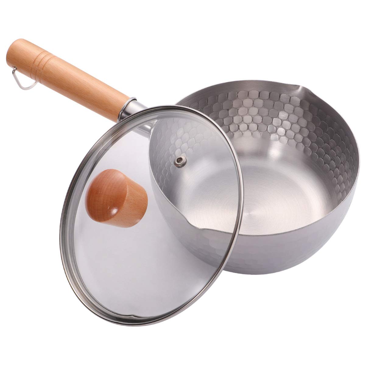 Cabilock 1 Set Multi-Functional Cooking Pot - Snow Pan, Instant Noodle Pot, Milk Pan, Stew Pot & Sauce Pan for Kitchen, Camping & Dorm Cooking