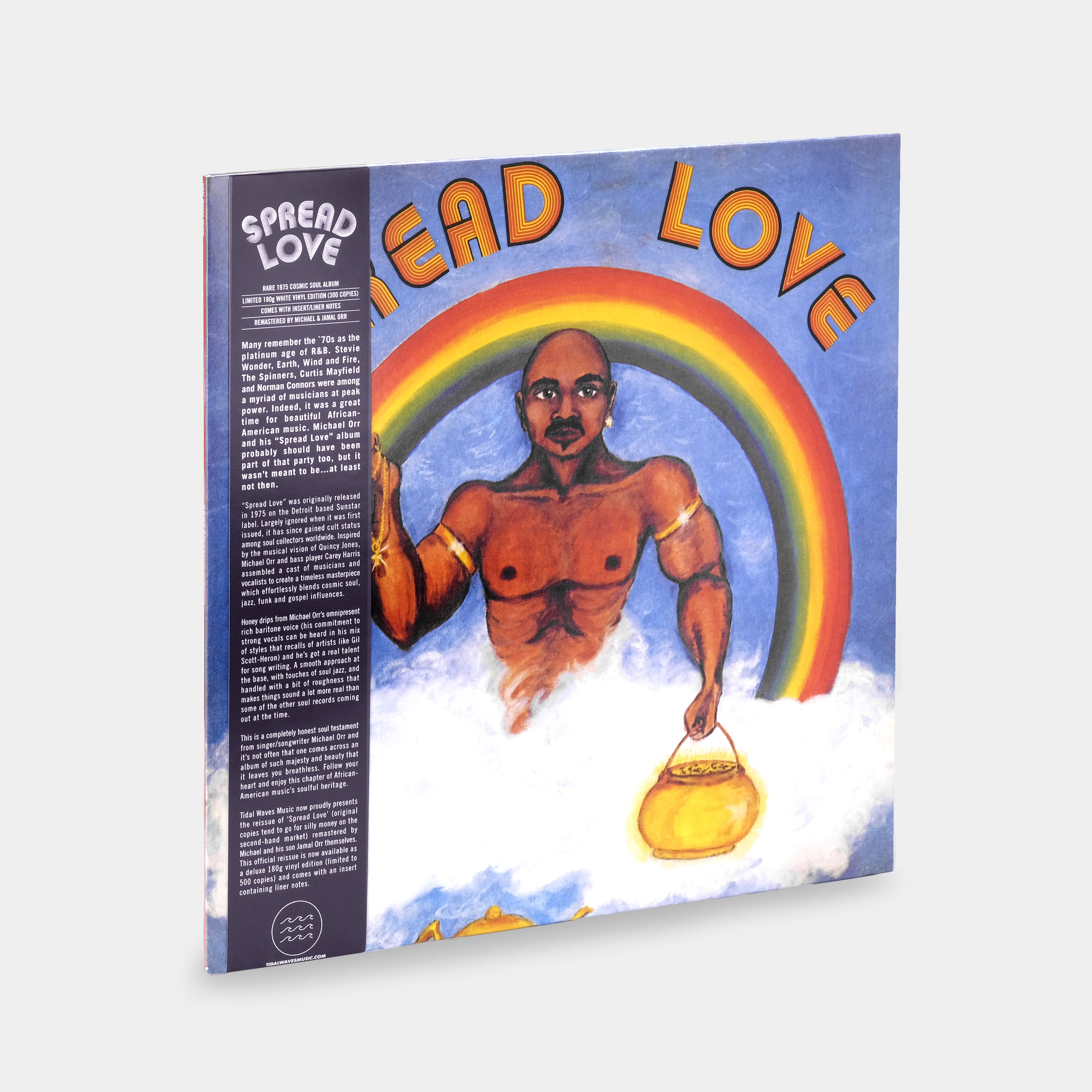 Carey Harris & Michael Orr - Spread Love LP (Limited Edition White Vinyl Record) - Perfect for Collectors & Vinyl Enthusiasts, Great Gift for Music Lovers