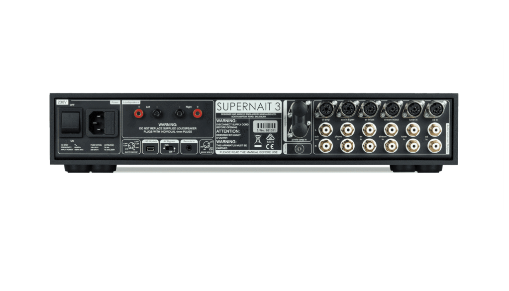 Naim Audio Supernait 3 Integrated Stereo Amplifier - Hi-Fi Audio System for Home Theater & Music Listening