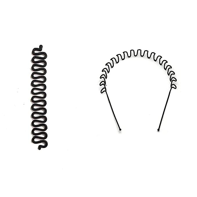 French Hair Styling Clip Stick - 2 Pack Bun Maker Braid Tool for Women | Hair Accessories for Twists, Plaits & Zigzag Updos | Perfect for Weddings, Parties & Everyday Styling
