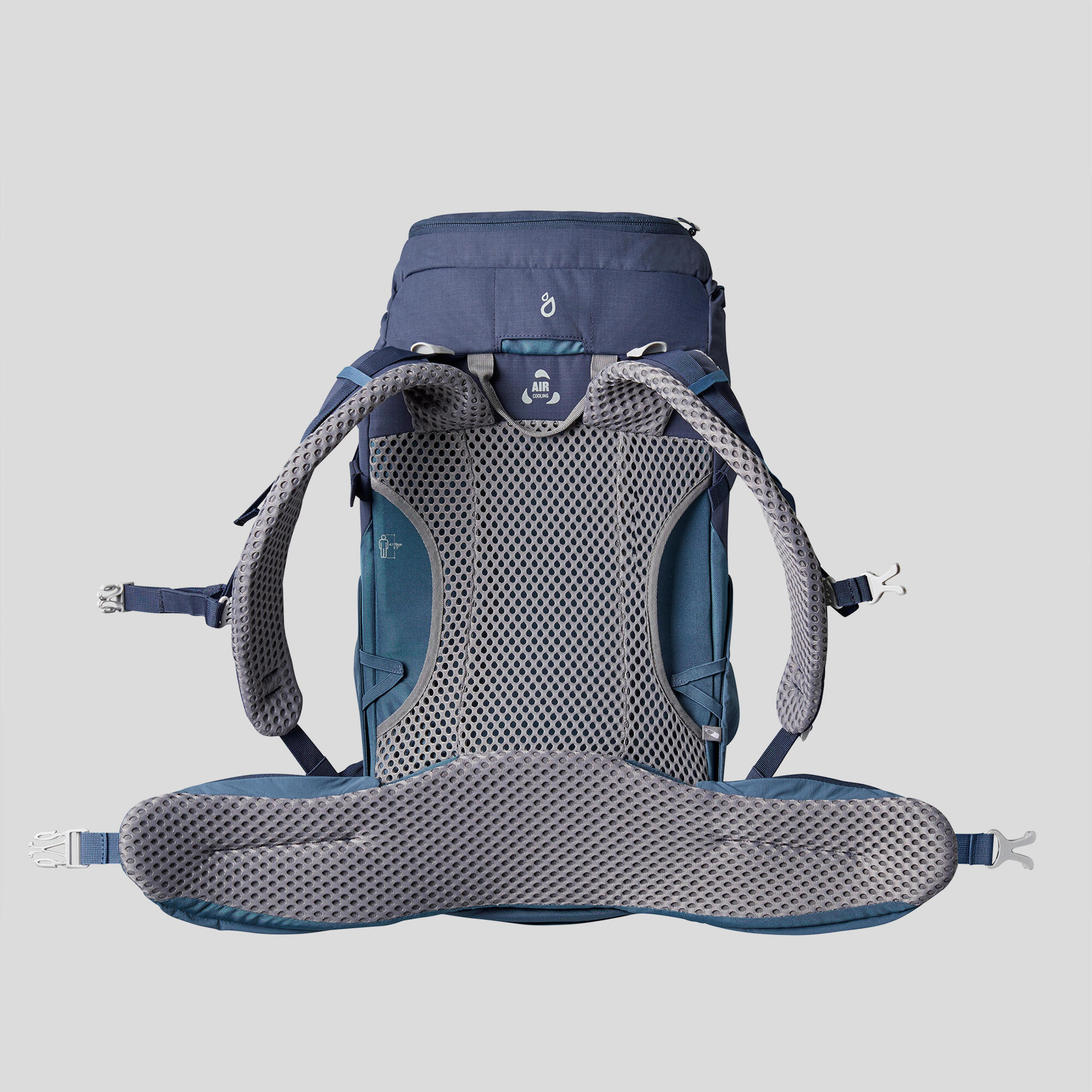 Quechua MH500 30L Lightweight Hiking Backpack - Waterproof & Durable for Outdoor Adventures, Camping & Travel