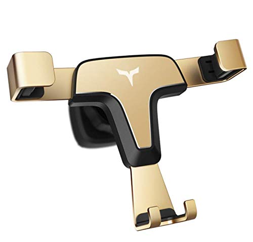 Universal Car Air Vent Phone Holder - Gravity Mount Stand for iPhone, Samsung & GPS Devices | Secure Hands-Free Driving for Navigation, Music & Calls