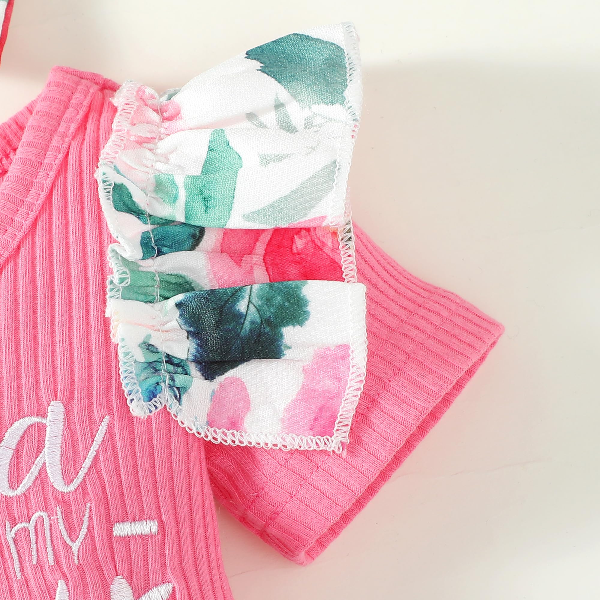 Adorable Infant Baby Girl Clothes - Newborn Long Sleeve Romper & Pants Set for Fall/Winter | Soft & Cozy Outfit for Girls 0-24 Months | Perfect for Family Photos, Holiday Gifts & Daily Wear