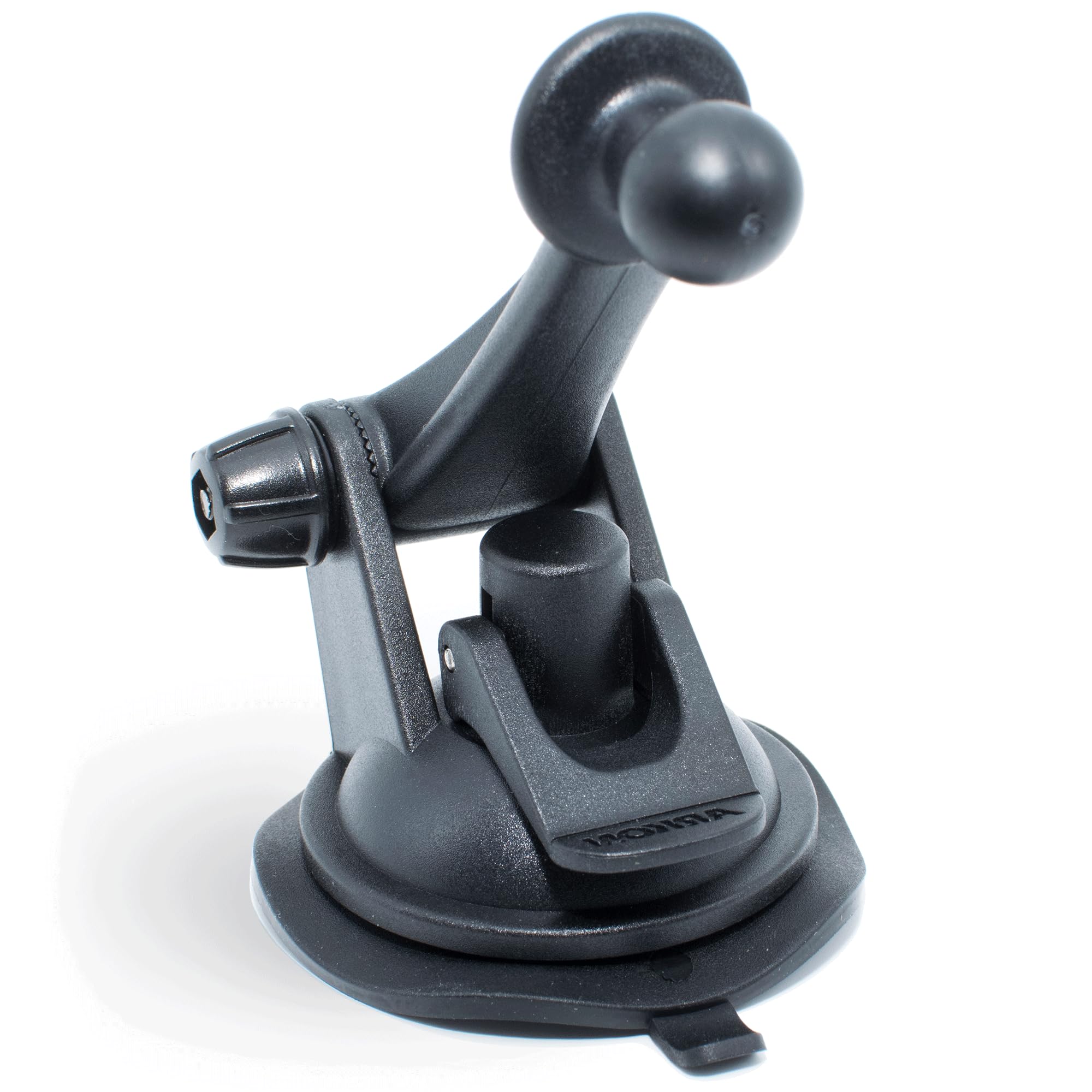 Universal Suction Cup Mount for Garmin Dash Cam 10/20/30/35/50 & GPS Nuvi Series - 360° Adjustable Ball Mount Car Accessory for Secure Dashboard Installation - Perfect for Road Trips, Commuting, and Fleet Vehicle Monitoring