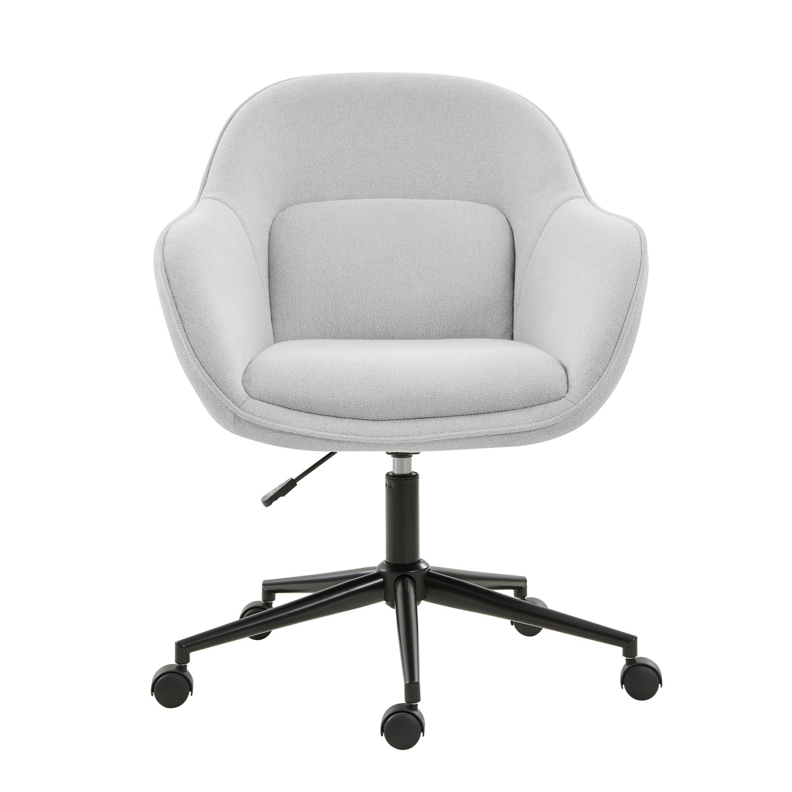 Modern Adjustable Height Cozy Office Chair for Home & Work - Ergonomic Desk Chair with Lumbar Support for Long Hours Sitting - Perfect for Home Office, Gaming, and Study