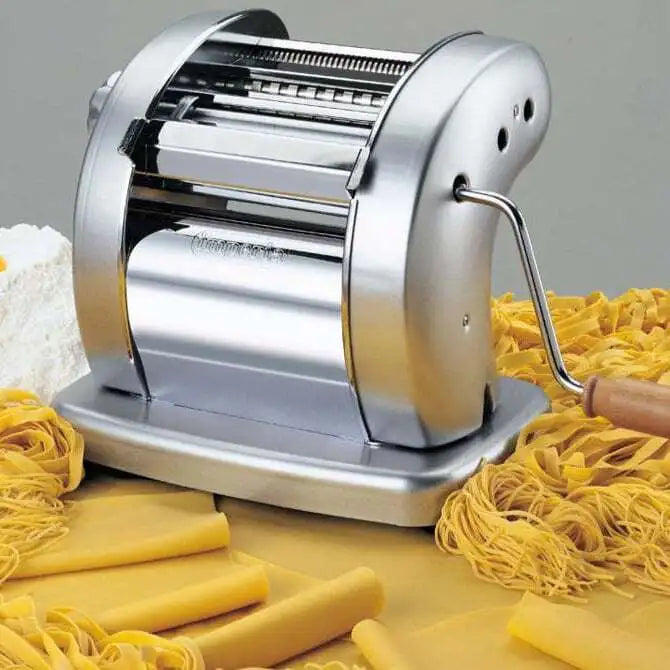 Electric Pasta Dough Sheeter Machine - Stainless Steel Roller for Homemade Ravioli, Lasagna & Noodles | Perfect for Italian Cooking & Restaurant Use