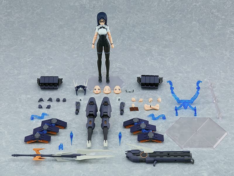 Max Factory Alice Gear Aegis: Fumika Momoshina Figma Action Figure - Anime Collectible Model for Display & Photography - Perfect for Anime Fans & Figure Collectors