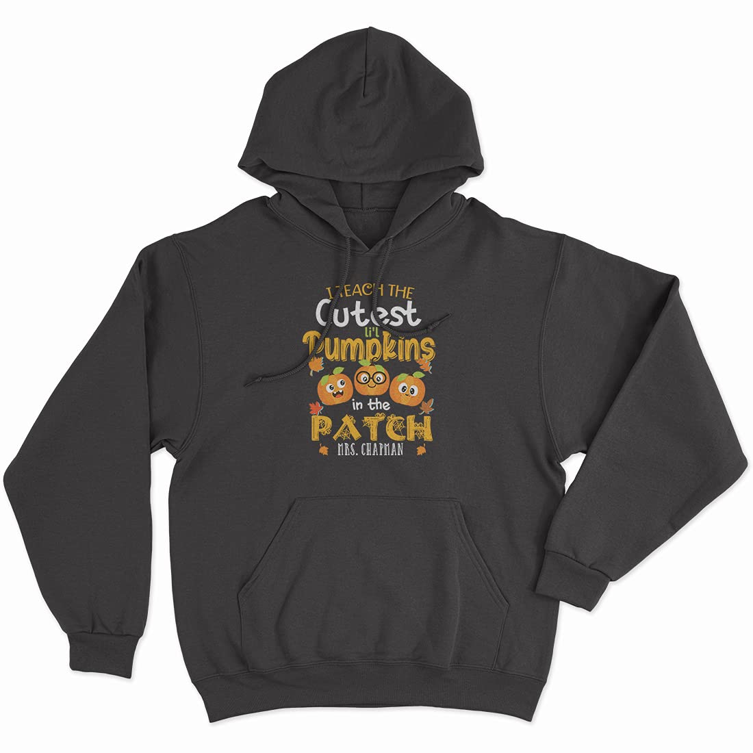 Halloween T-Shirts for Women & Men - Funny Cute Pumpkin Witch Design with Custom Name - Perfect for Grandma, Teacher & Halloween Costume Parties