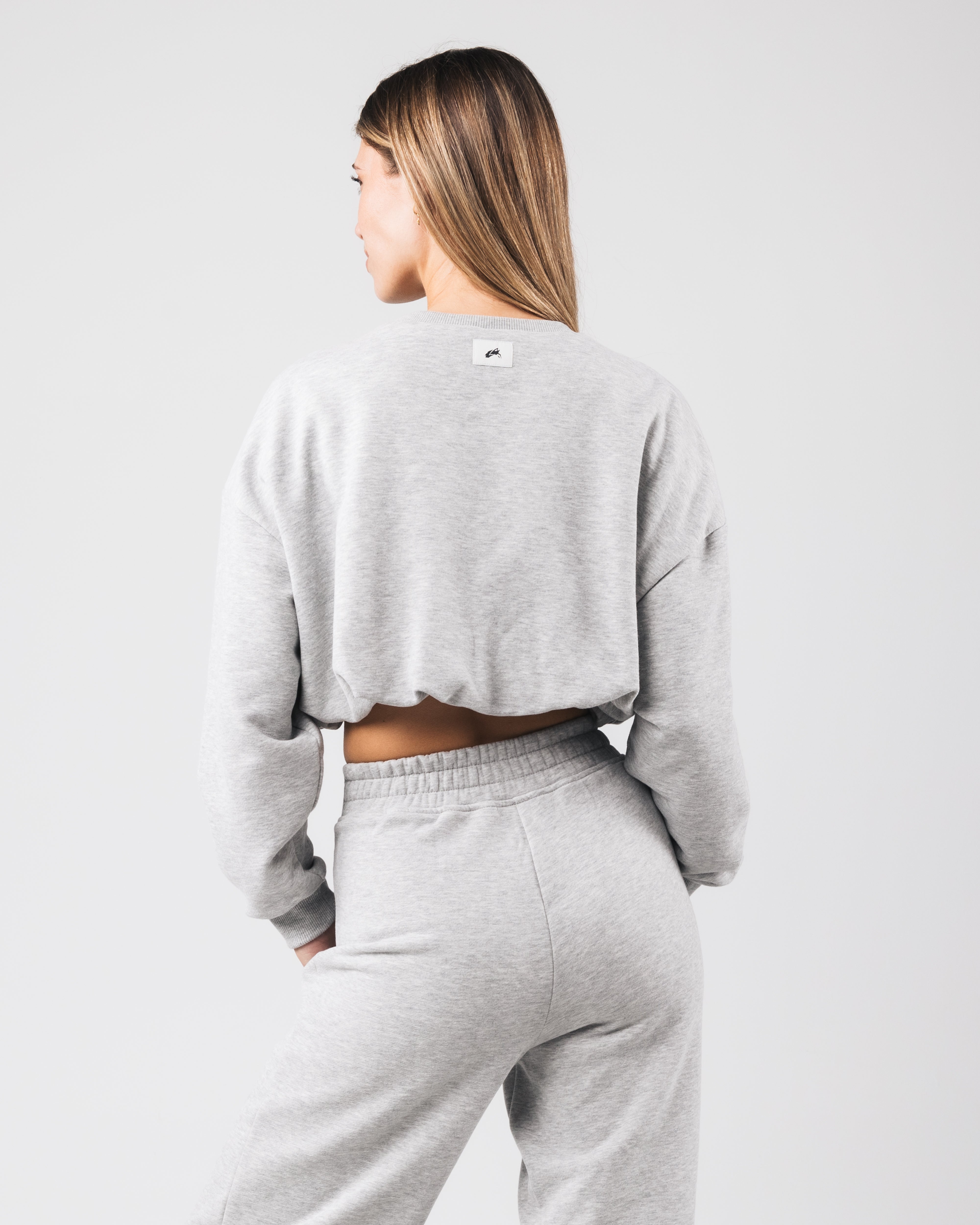 Bubble Crew Heather Cloud - Soft & Stylish Women's Sweatshirt for Casual Wear, Loungewear & Outdoor Activities