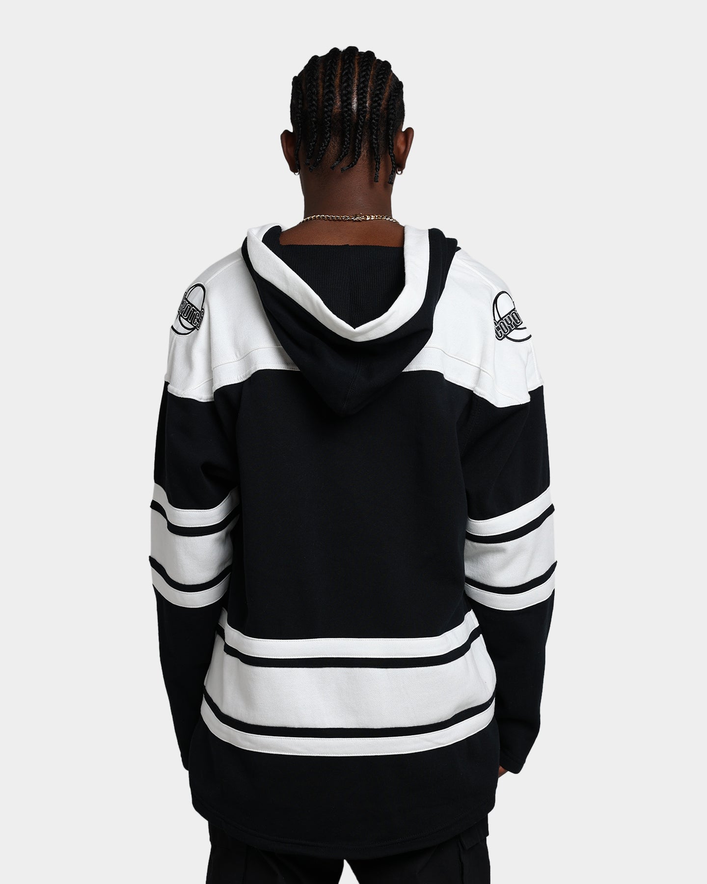 47 Brand Arizona Coyotes Superior Lacer Hoodie - Jet Black NHL Fan Gear for Men & Women - Perfect for Game Day, Outdoor Activities & Casual Wear