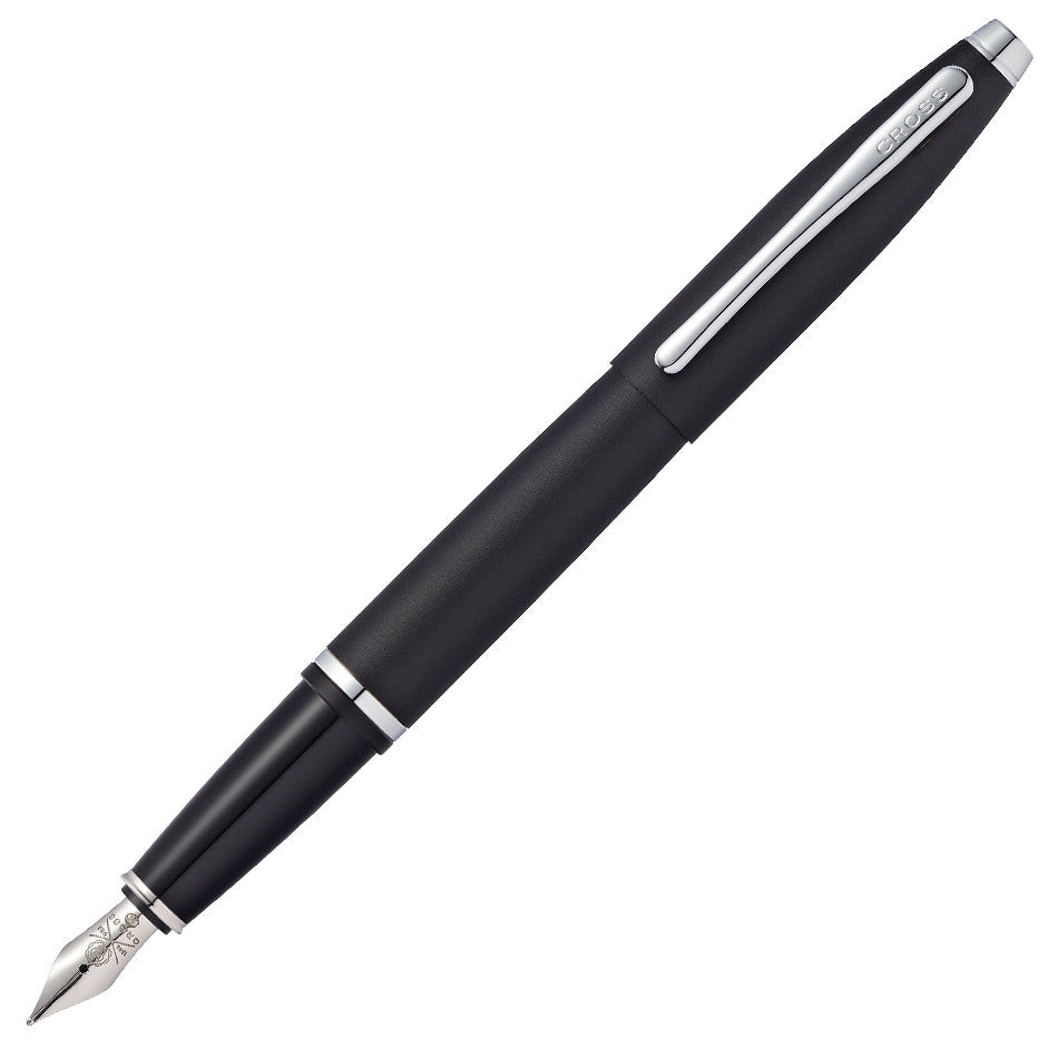 Premium Cross Calais Fountain Pen in Matte Black - Elegant Writing Instrument for Professionals, Students & Gift Giving - Perfect for Signatures, Calligraphy & Everyday Use