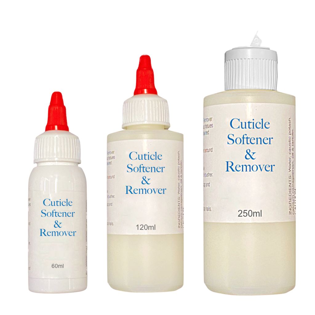 Professional Cuticle Softener & Remover for Nails - Gentle Exfoliation & Moisturizing Treatment - Perfect for Manicures, Pedicures & At-Home Nail Care