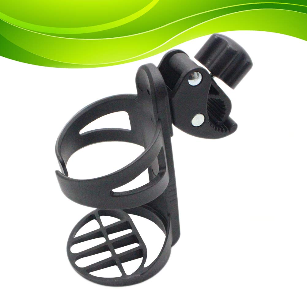 Universal Bike Bottle Holder & Cup Holder for Bicycles, Strollers, Push Wagons - Durable Drink Holder for Cycling, Jogging, Hiking & Outdoor Activities