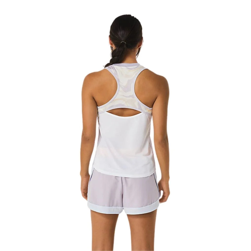 ASICS Match Graphic Women's Tank Top - Breathable Athletic Workout Shirt for Running, Yoga & Gym - Lightweight Comfortable Fitness Apparel for Women
