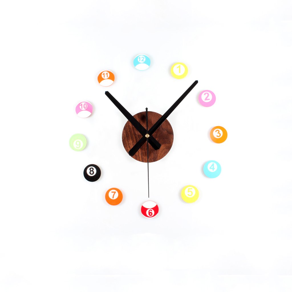 Creative DIY 3D Table Tennis Wall Clock - Fun & Stylish Silent Table Clock for Home & Office Decor | Perfect Gift for Sports Lovers & Ping Pong Enthusiasts