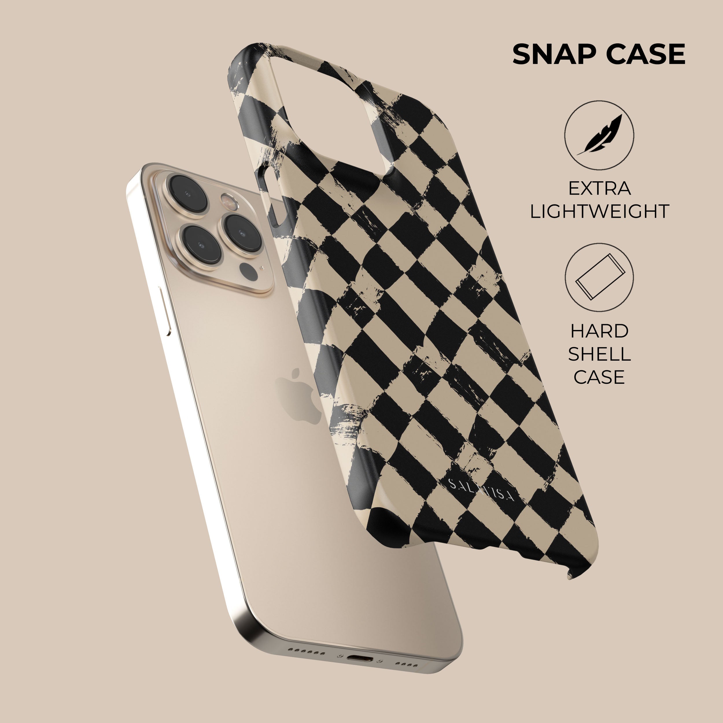 Premium Chess Cross Board Phone Case - Durable Protective Cover for iPhone & Samsung - Perfect for Chess Lovers & Strategy Game Enthusiasts - Great Gift for Tournaments, Casual Play & Chess Club Events