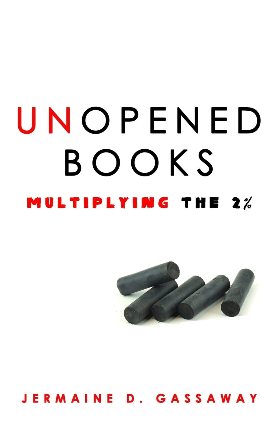 Unopened Books Collection - Multiply Your Knowledge by 2% | Perfect for Home Libraries, Gifts & Personal Growth