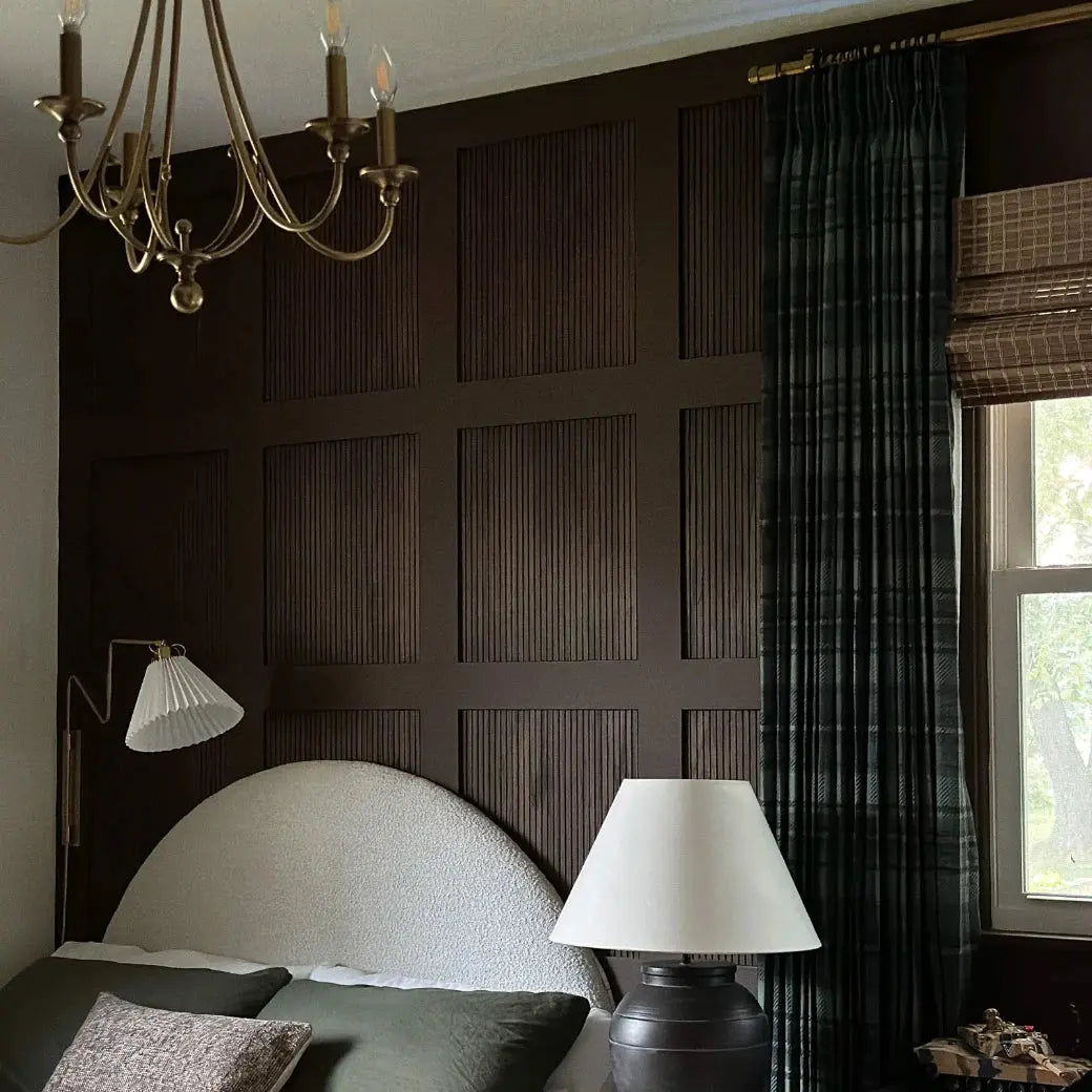 Elegant Sara Le Print Linen Drapery Pleated Curtains - Soft Textured Window Treatments for Living Room & Bedroom Decor