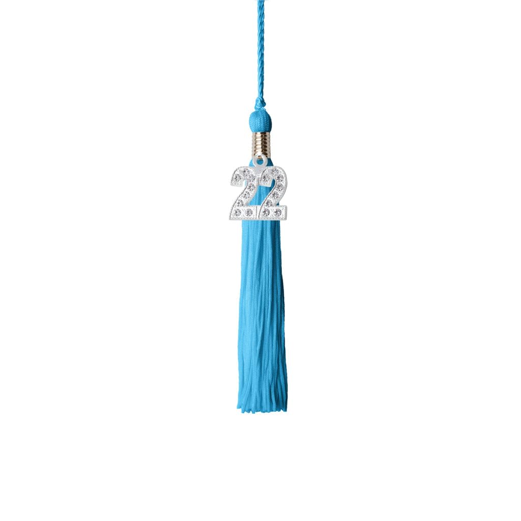 2022 Kindergarten Graduation Tassel with Bling Charm - Black - Perfect for Preschool Graduation Ceremony, Photo Props & Keepsake Gifts