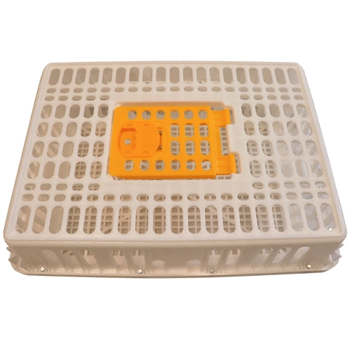 Rite Farm Poultry Chicken Transport Cage - Heavy Duty Portable Chicken Crate for Safe Poultry Transport - Ideal for Farmers, Backyard Chicken Coops & Livestock Shows