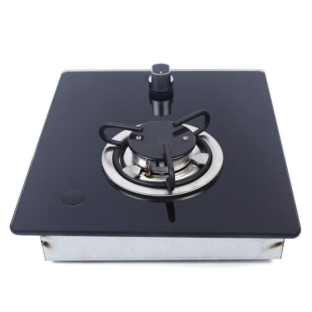 Portable Built-In LPG Gas Stove for RV, Camper, Boat & Caravan - 3D Air Intake & Adjustable Flame - Perfect for Outdoor Cooking, Camping & Road Trips
