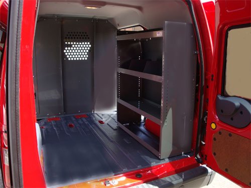 Ford Transit Connect Shelving Storage Unit - Heavy Duty Van Organizer for Tools & Equipment | Perfect for Work Trucks, Delivery Vans & Cargo Management