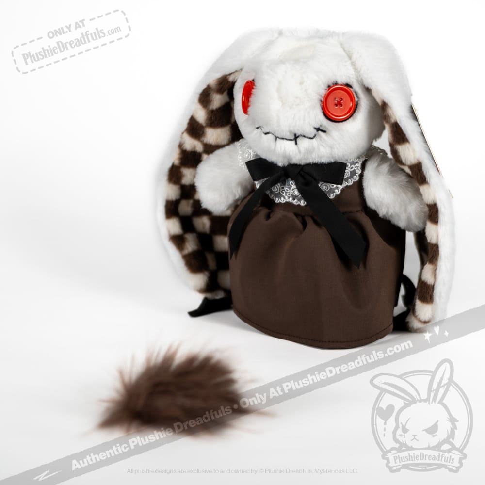 Plushie Dreadfuls Trichotillomania Rabbit - Soft Stuffed Animal Toy for Anxiety Relief & Mental Health Support | Perfect for Therapy, Comfort, and Emotional Healing
