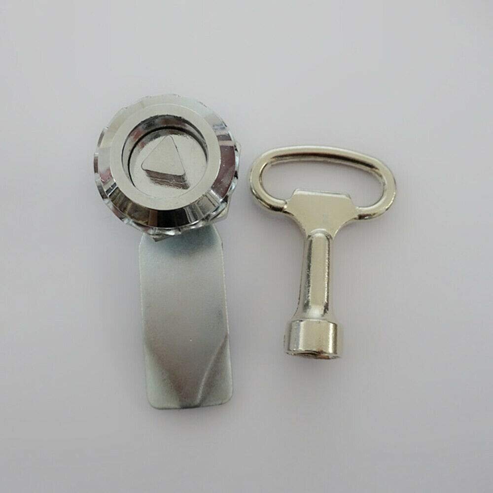 CMM-Y Gas Meter Cam Lock Key - Heavy Duty Electric Meter Door Cabinet Latch for Utility Boxes - Perfect for Utility Workers, Maintenance & Security Access