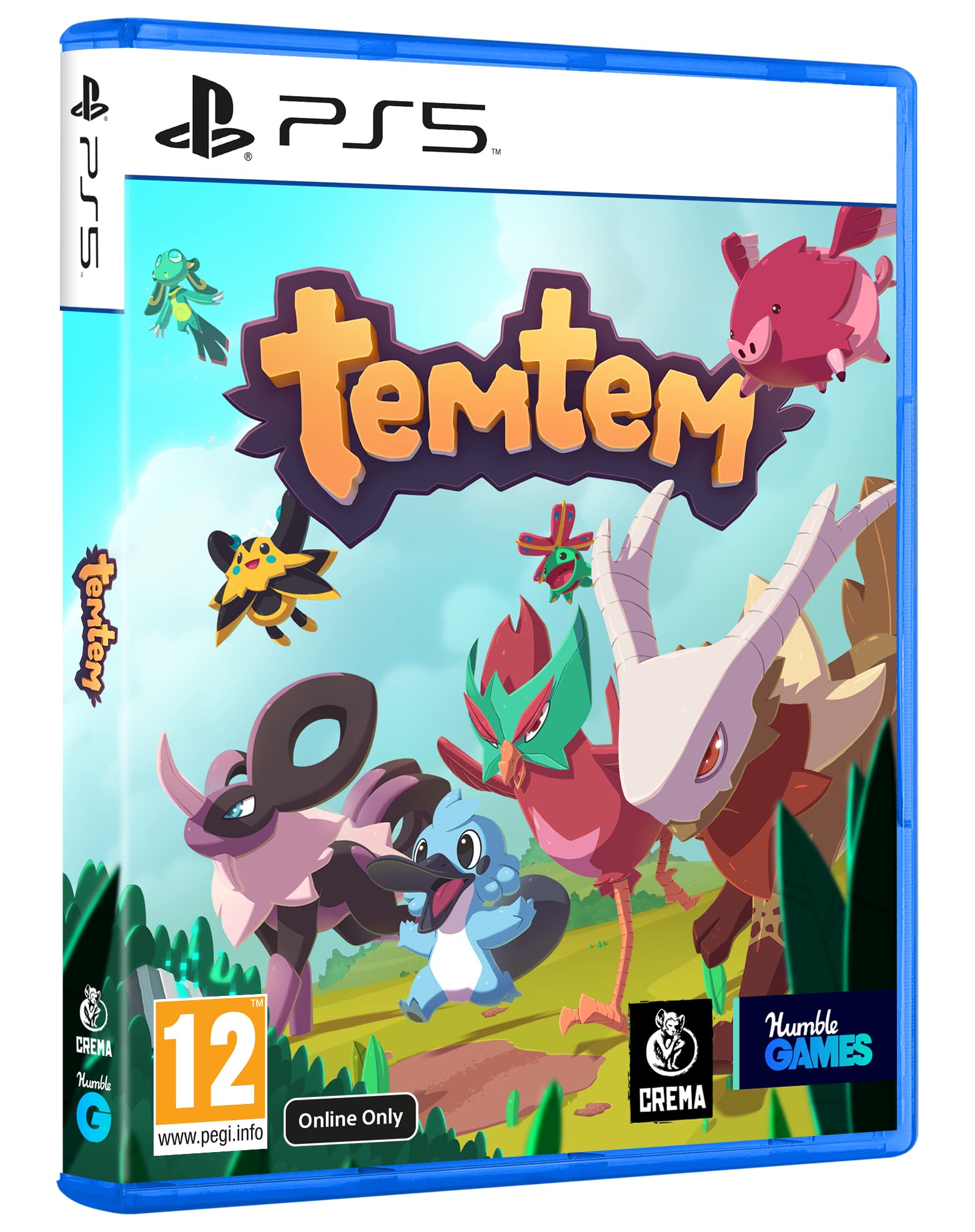 Temtem - Adventure RPG Game for PS5 | Multiplayer Online Creature Collection | Perfect for Fans of Pokemon and Monster Taming Games