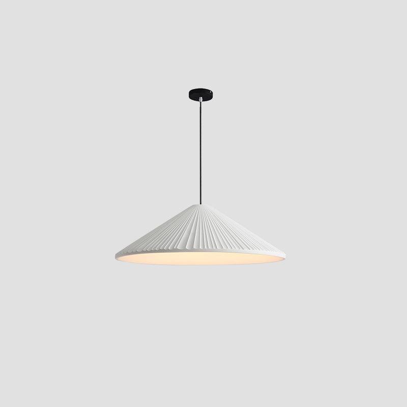 Handmade Resin Pendant Lamp with Hat Design - Boho Chic Ceiling Light for Living Room, Bedroom & Dining Room Decor