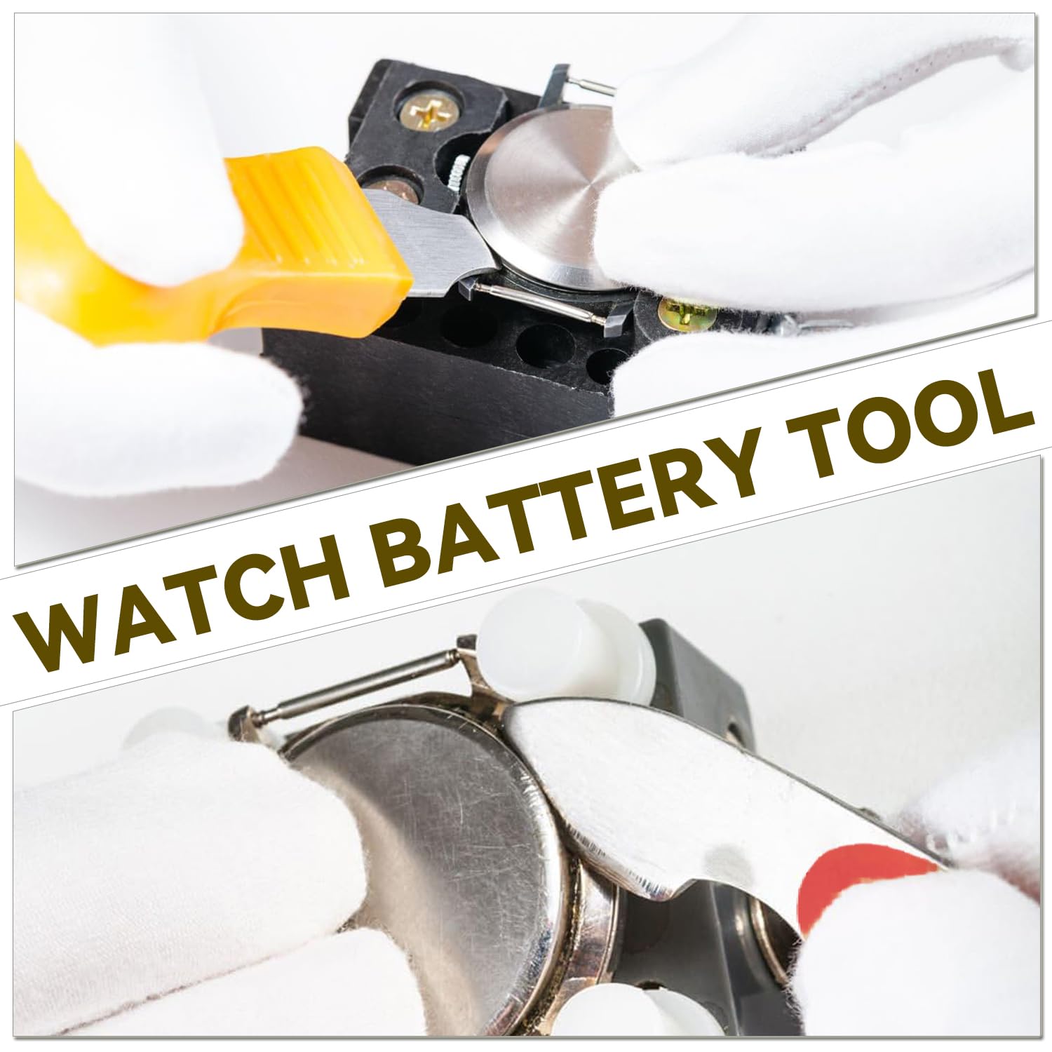 GYU Watch Case Opener Tool - Professional Back Cover Remover Knife for Watch Repair & Battery Replacement - Perfect for Jewelers, Watchmakers & DIY Enthusiasts