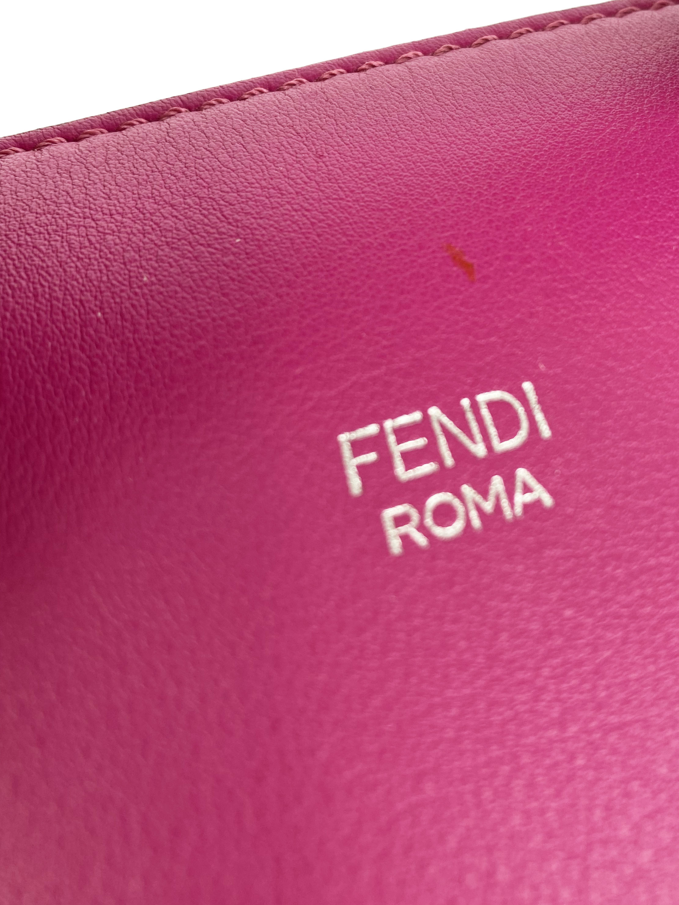 Fendi Mini Pink By the Way Crossbody Bag - Luxury Leather Handbag for Women, Perfect for Date Night & Evening Events