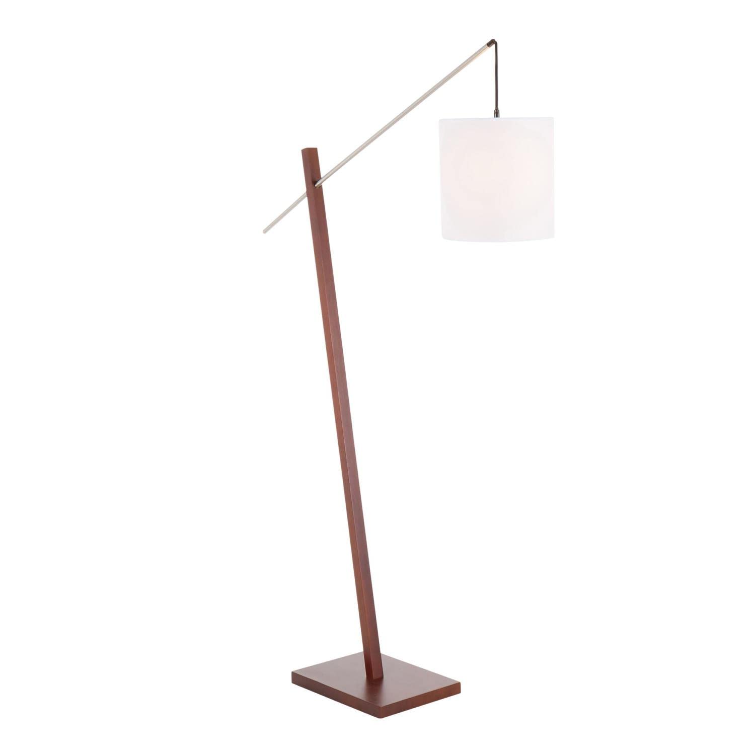 Arturo Modern Floor Lamp - Adjustable Standing Lamp for Living Room & Bedroom - Tall Corner Lamp with Dimmable LED Light - Perfect for Reading Nook, Home Office, and Cozy Spaces