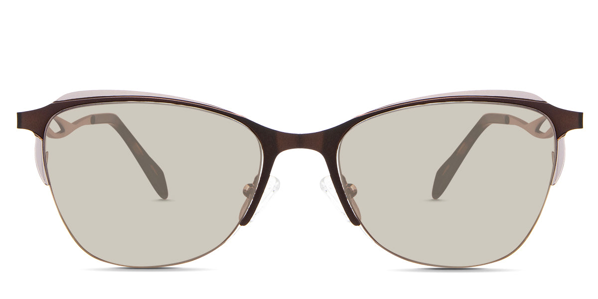 Lux Women's Prescription Tinted Glasses - Stylish & UV Protection for Driving, Reading & Outdoor Activities