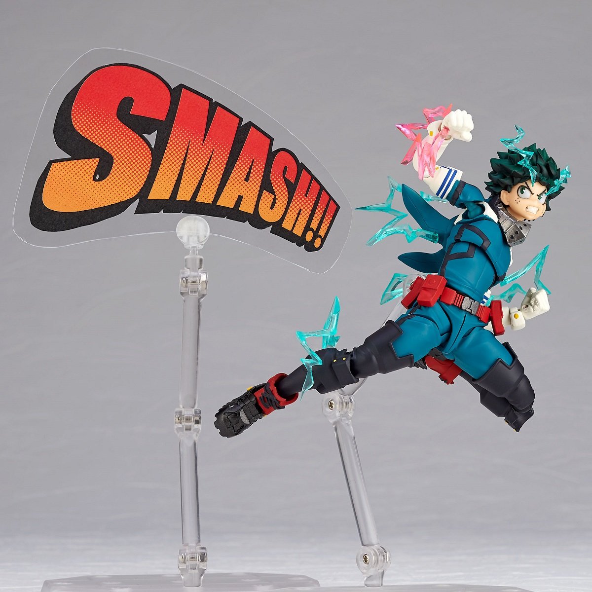 Amazing Yamaguchi Revoltech Deku Midoriya Action Figure - My Hero Academia Anime Collectible - Reissue for Display & Play