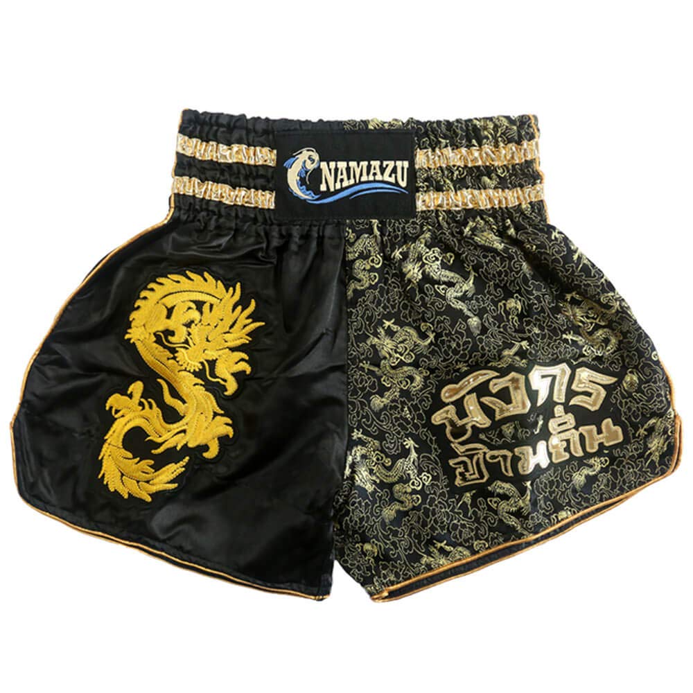 NAMAZU Muay Thai Shorts for Men & Women - Premium MMA, Boxing & Kickboxing Training Shorts | Ideal for Gym Workouts & Martial Arts Competitions