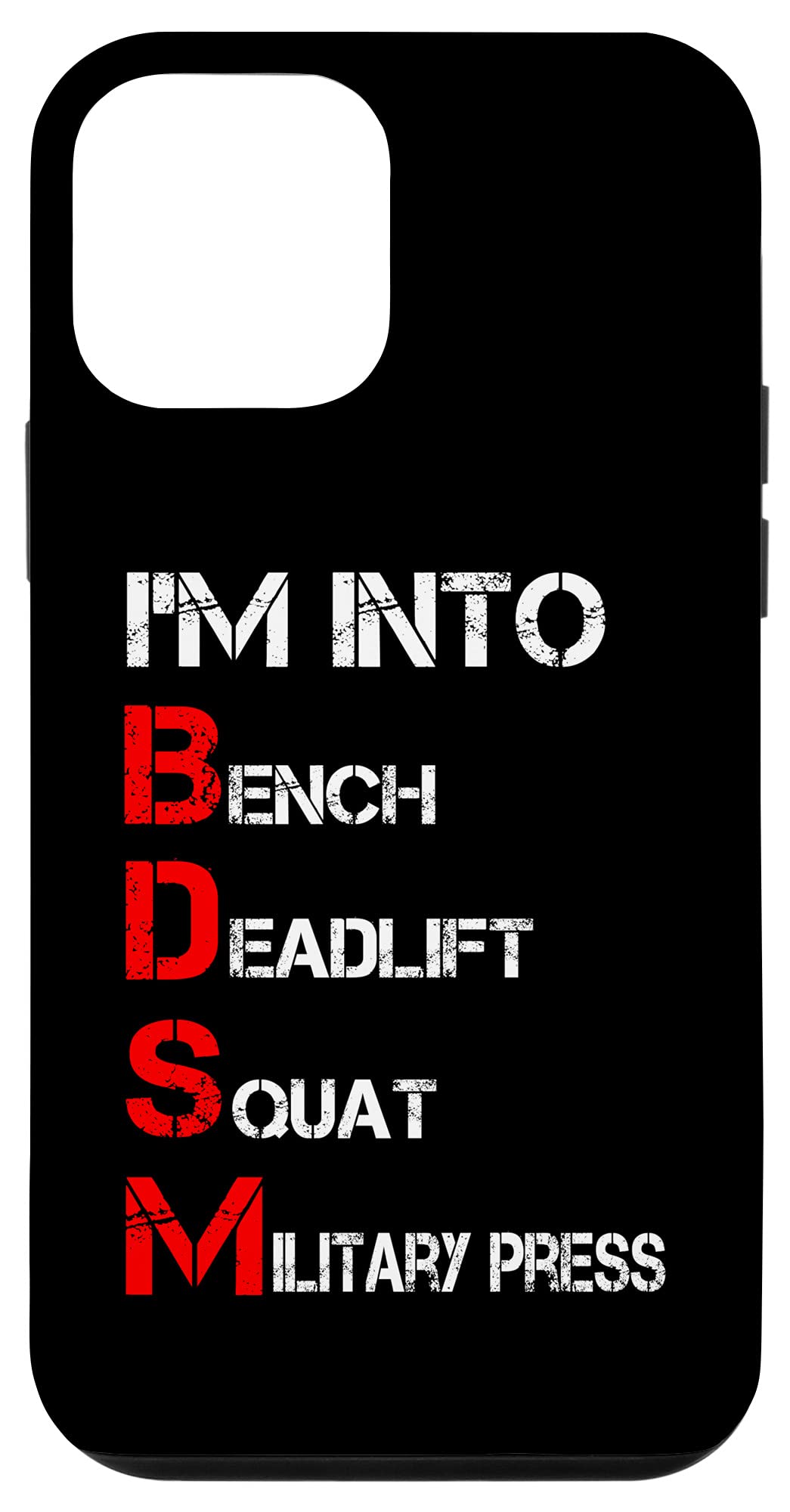 iPhone 12 Mini Case - Shockproof & Durable Phone Cover for Gym, Weightlifting & Military Training | Perfect for BDSM, Bench Press, Squat & Deadlift Workouts