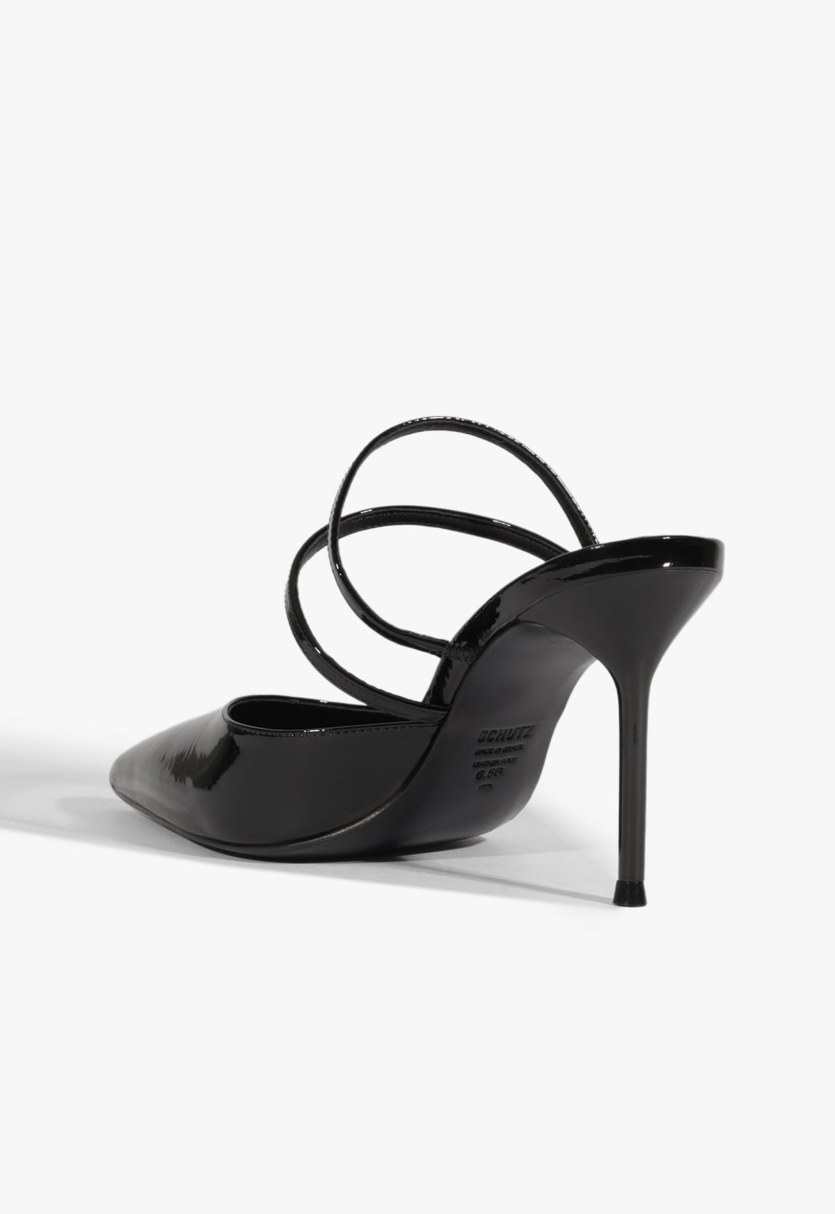 Annie Patent Leather Pump Shoes - R25 Mid Heel Height 2.5