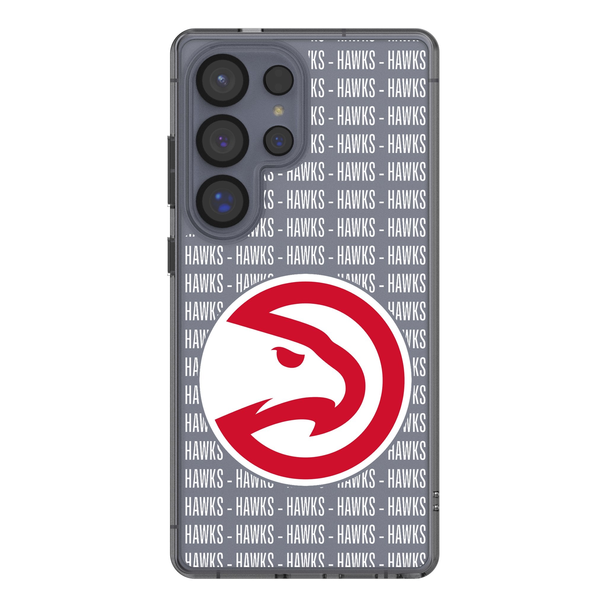 Atlanta Hawks Clear Phone Case for Samsung Galaxy - Durable Protective Cover with Team Logo | Perfect for Fans, Games & Everyday Use