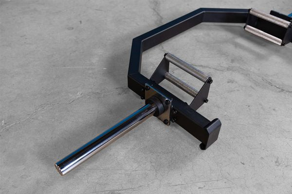 Body Solid OTB 100 Open Trap Bar with Built-In Deadlift Jack - Heavy Duty Hex Bar for Weightlifting, Strength Training & Home Gym Workouts - Perfect for Deadlifts, Squats & Functional Fitness Exercises