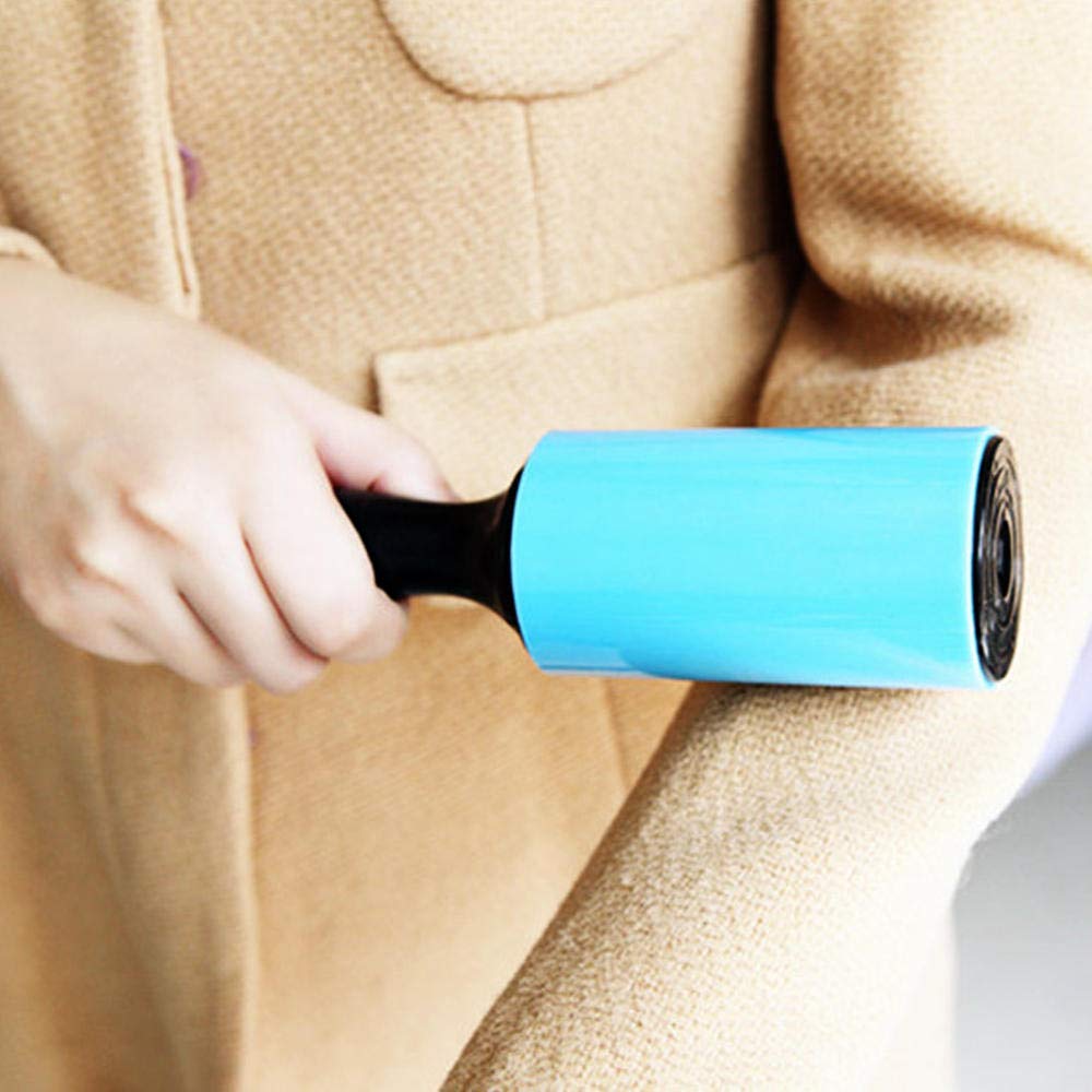Reusable Silicone Pet Hair Remover Brush - Washable Lint Roller for Clothes, Furniture & Car Seats - 3 Pack Yellow Sticky Dust Wiper - Perfect for Dog & Cat Hair Removal at Home, Office & Travel