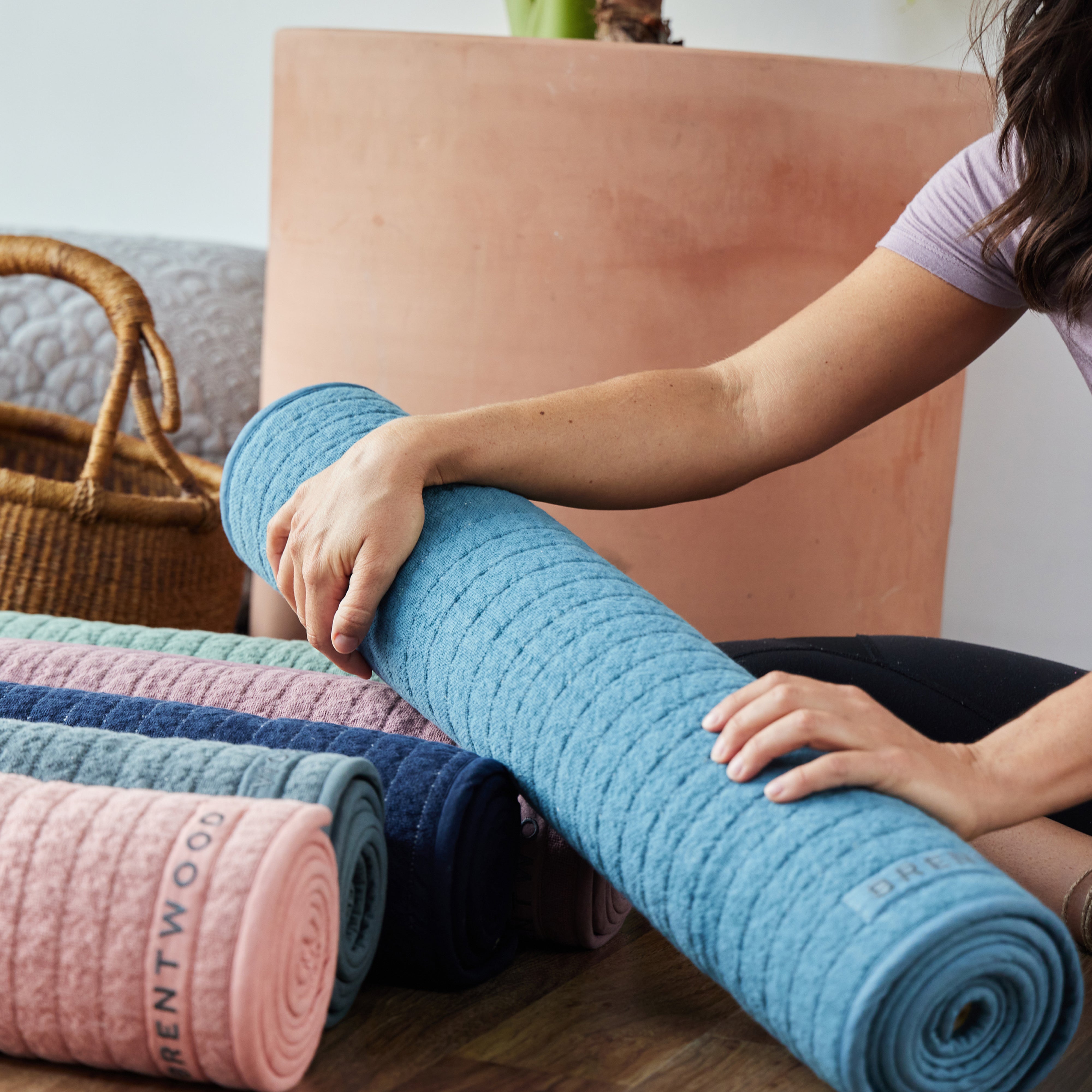 Eco-Friendly Non-Slip Yoga Mat for Home & Studio Workouts - Organic TPE Material for Pilates, Meditation & Fitness Exercises