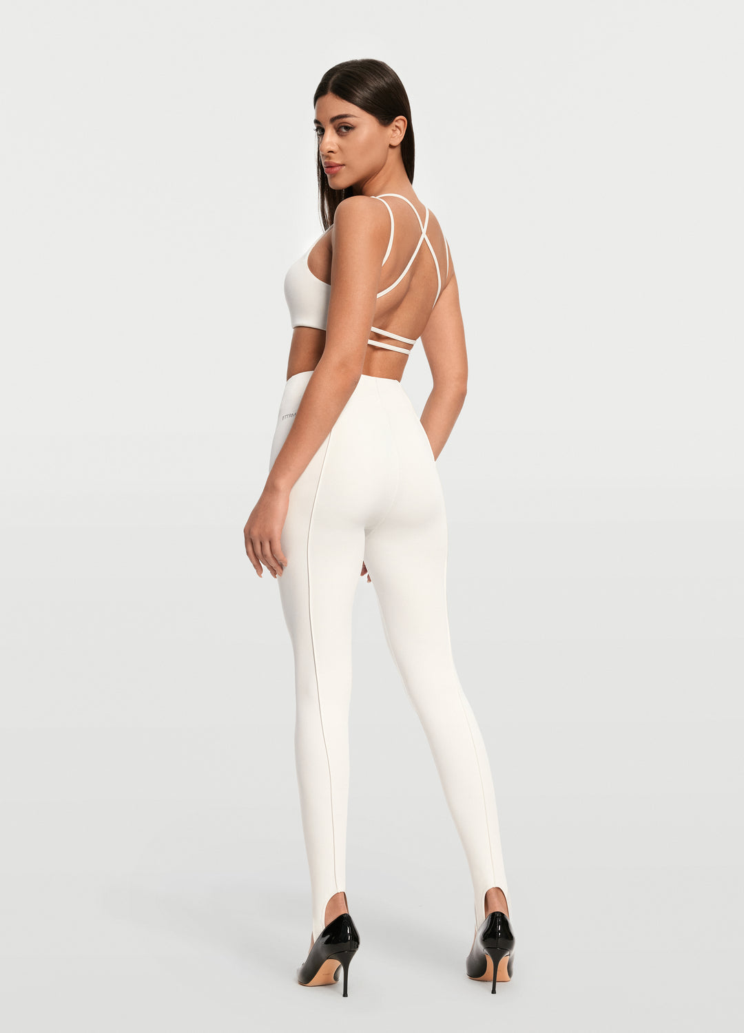 High Rise Stirrup Leggings for Women - Tummy Control Yoga Pants with Comfortable Waistband - Perfect for Workouts, Yoga & Everyday Wear